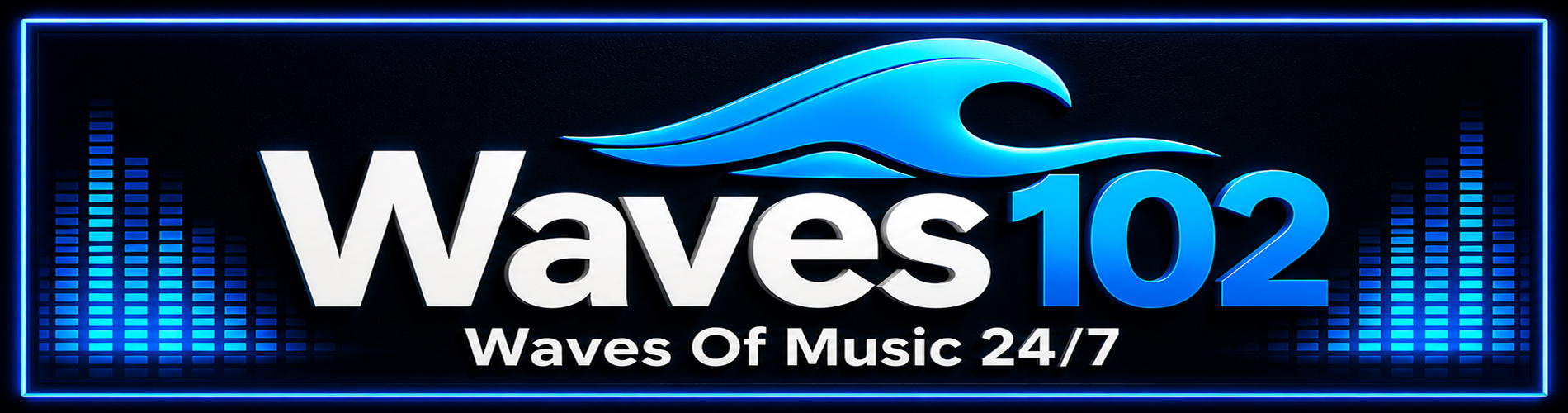 Waves102 logo banner